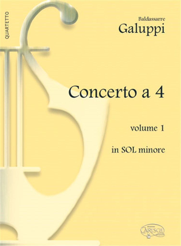 Concerto a 4 - Volume 1, in Sol Minore