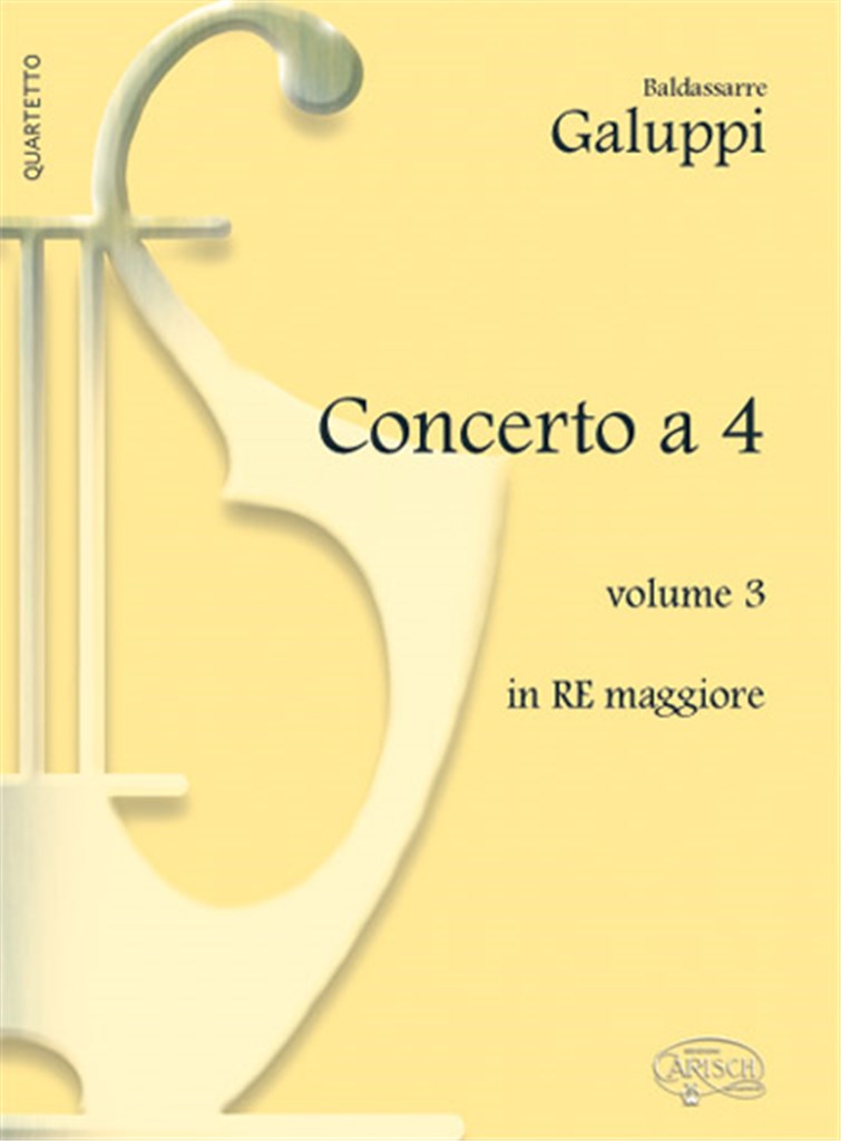 Concerto a 4 - Volume 3, in Re Maggiore