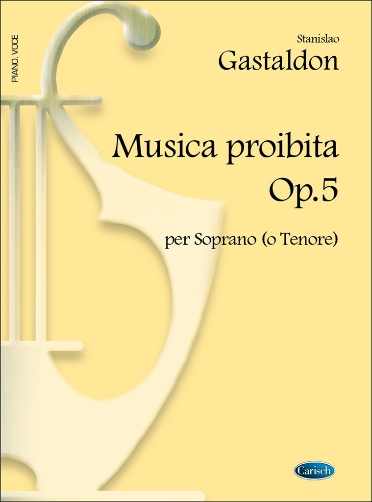 Musica Proibita Op.5 Per Soprano O Tenore