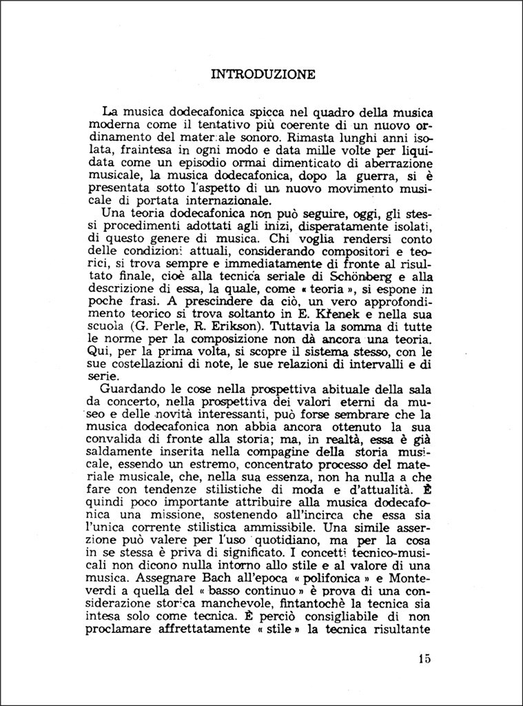 Manuale Di Tecnica Dodecafonica