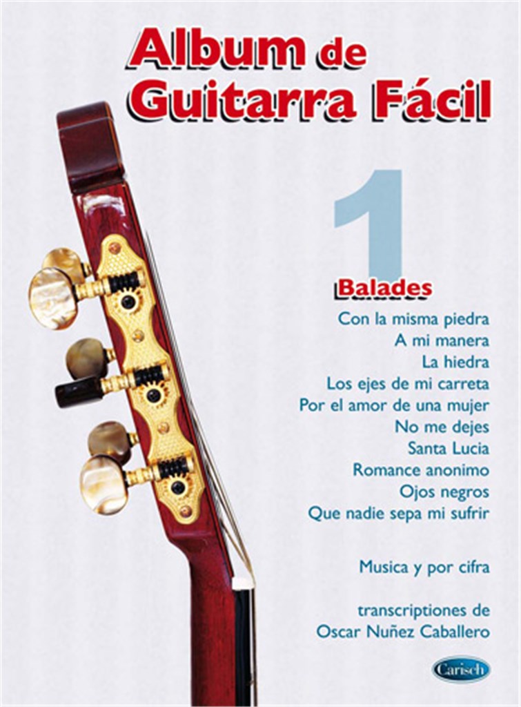 Album De Guitarra Facil No 01 Balades (Caballero)