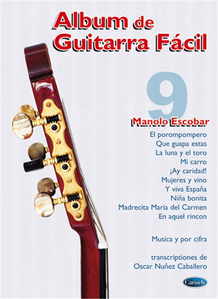 Album De Guitarra Facil No 09 Manolo Escobar