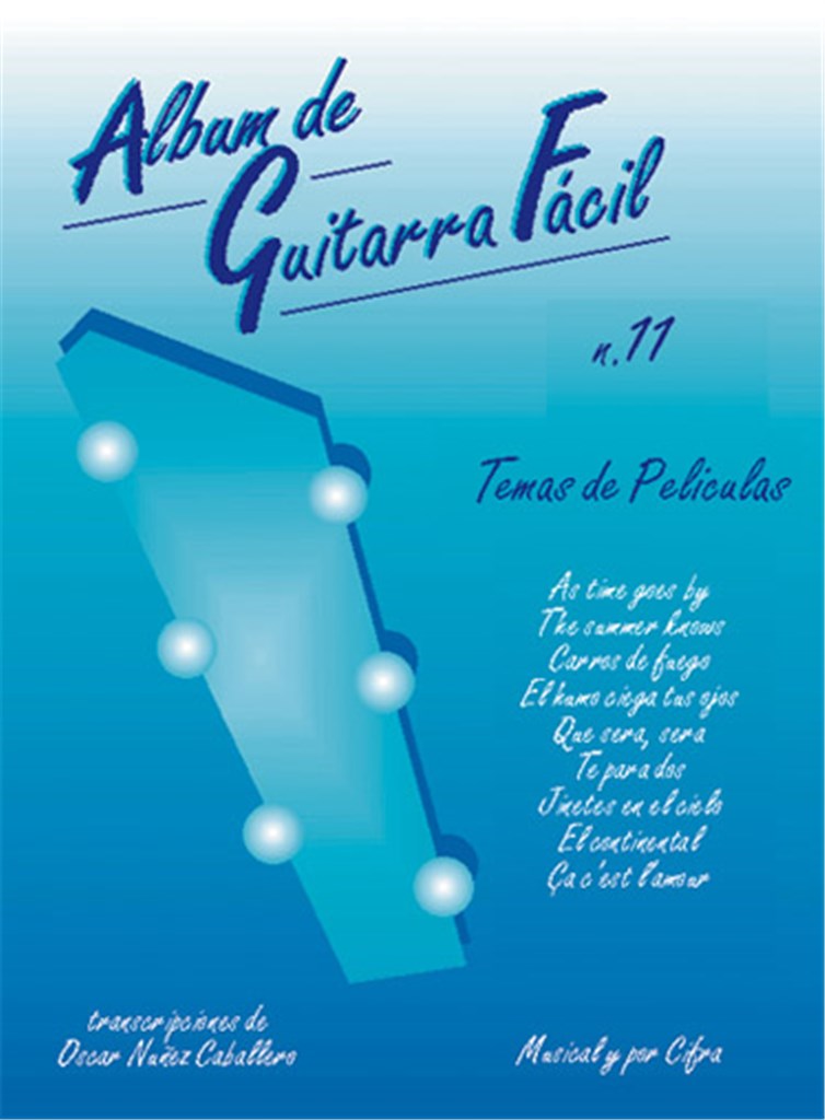 Album De Guitarra Facil No 11 Temas De Peliculas