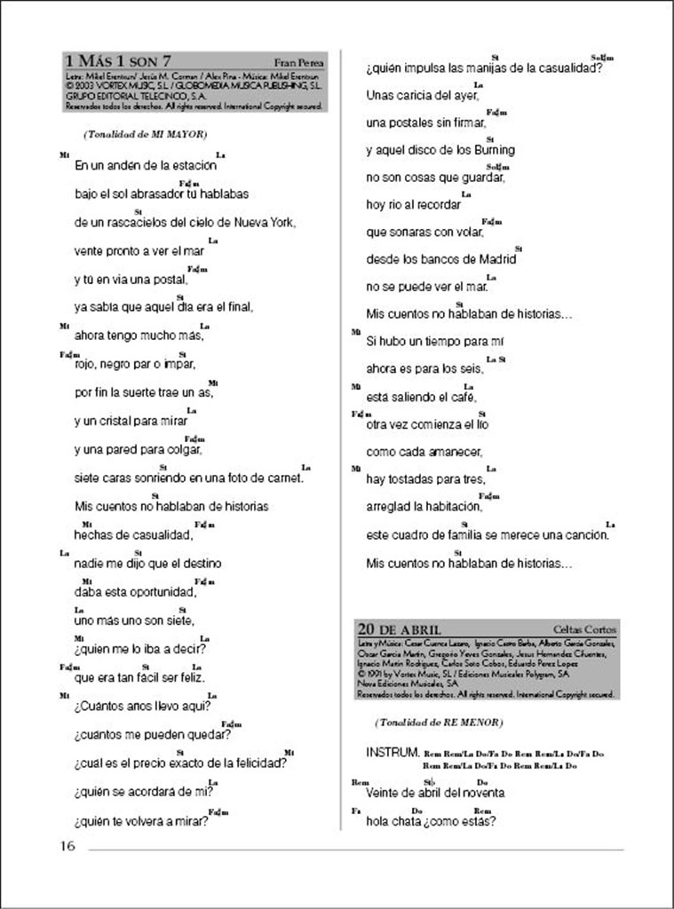 El Cancionero Volume 2