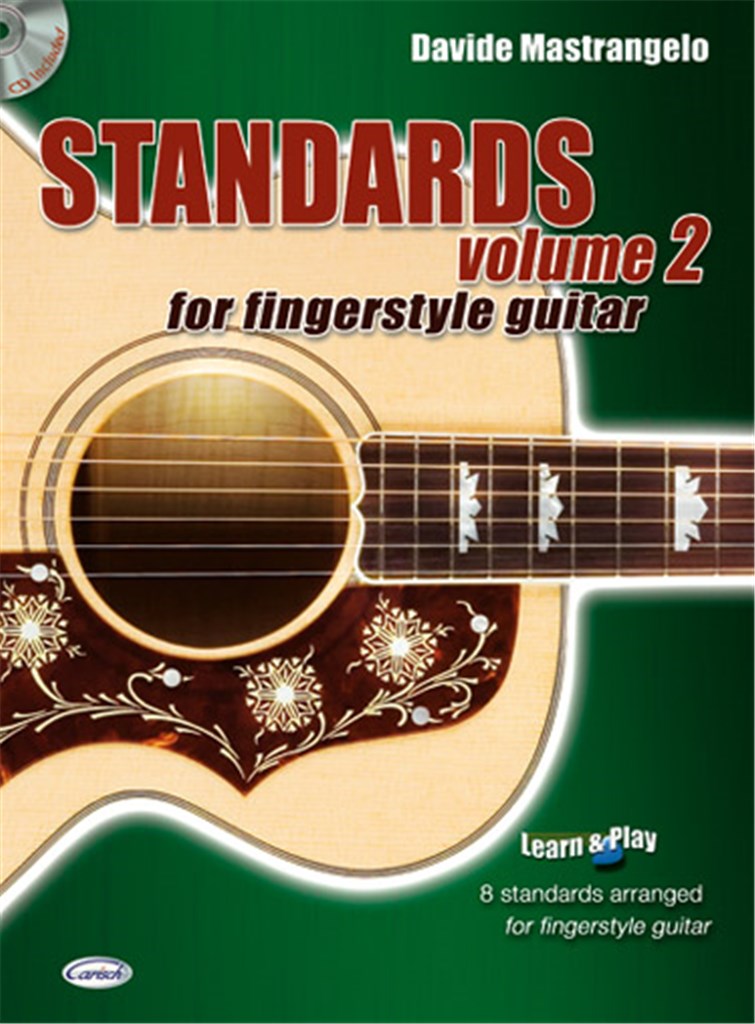 Standards For Fingerstyle Guitar Volume 2 + Cd