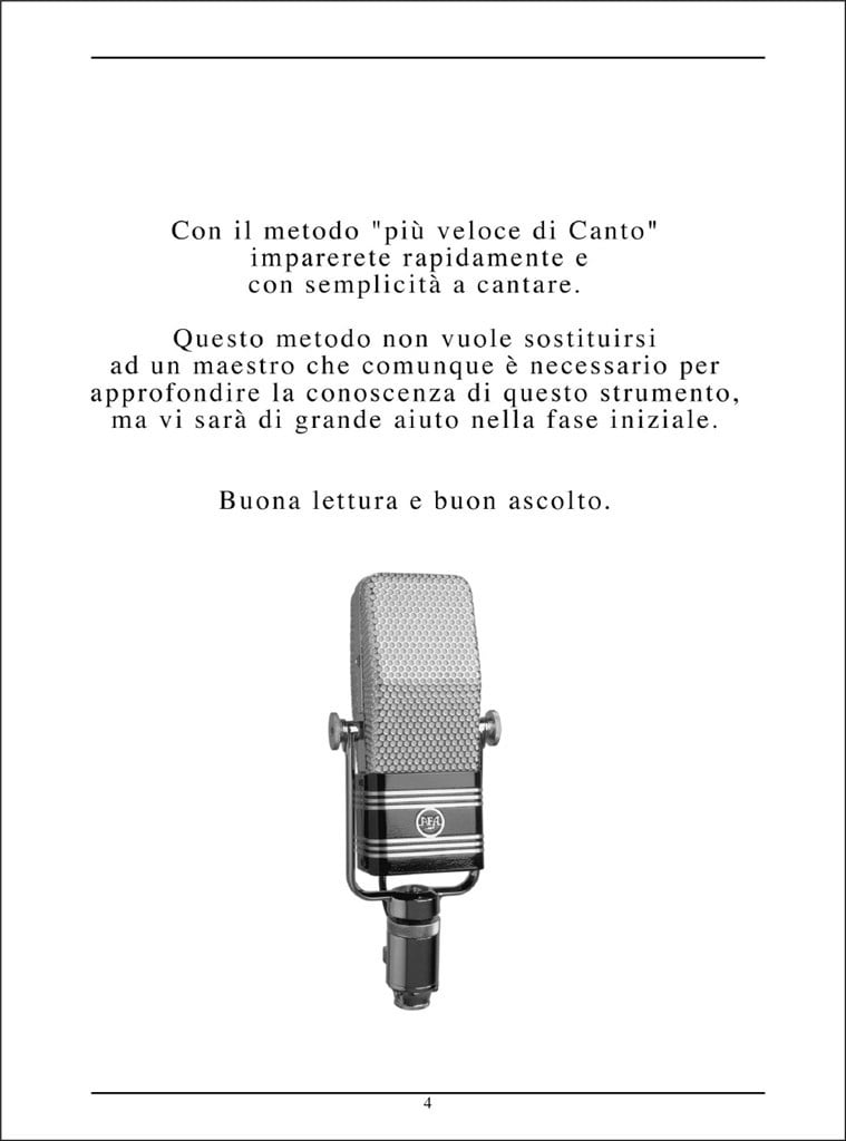 Il Metodo Più Veloce di Canto