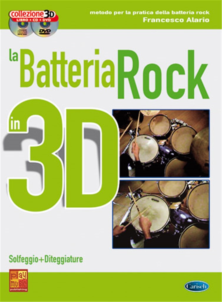 Batteria Rock 3D