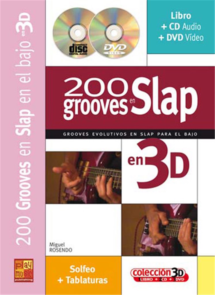 200 Grooves en Slap 3D