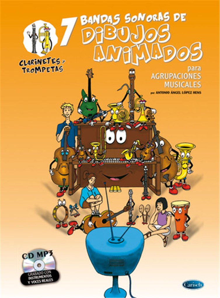 7 Dibujos Animados - Clarinetes y Trompetas