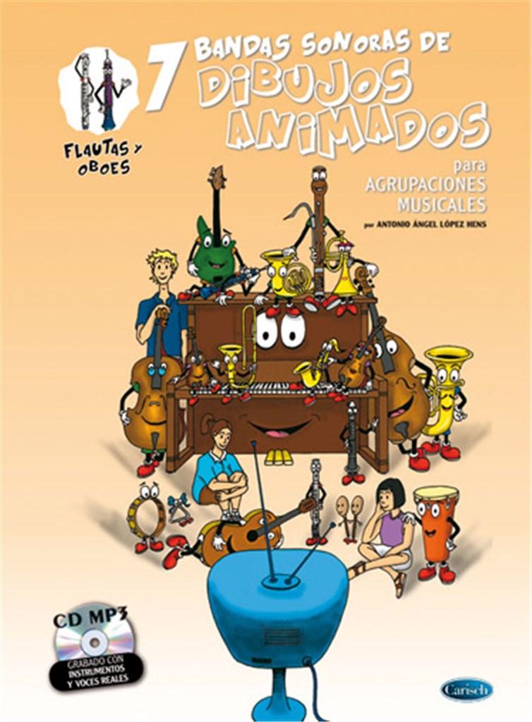 7 Dibujos Animados - Flautas y Oboes