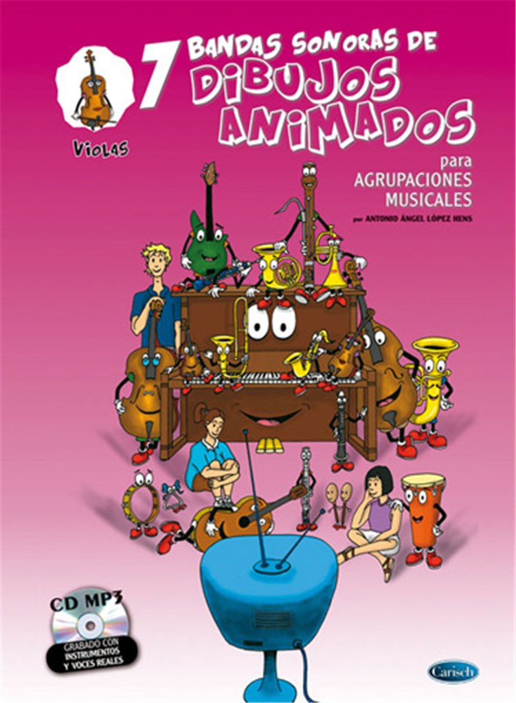 7 Dibujos Animados - Violas
