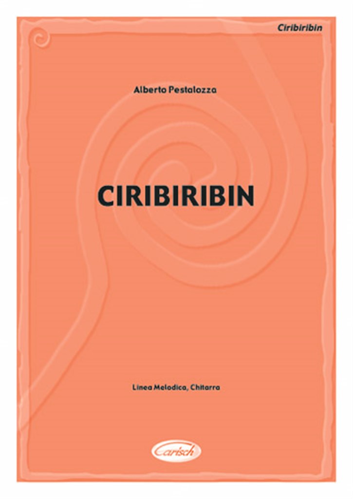 Ciribiribin Melody Lines & Guitar Sheet