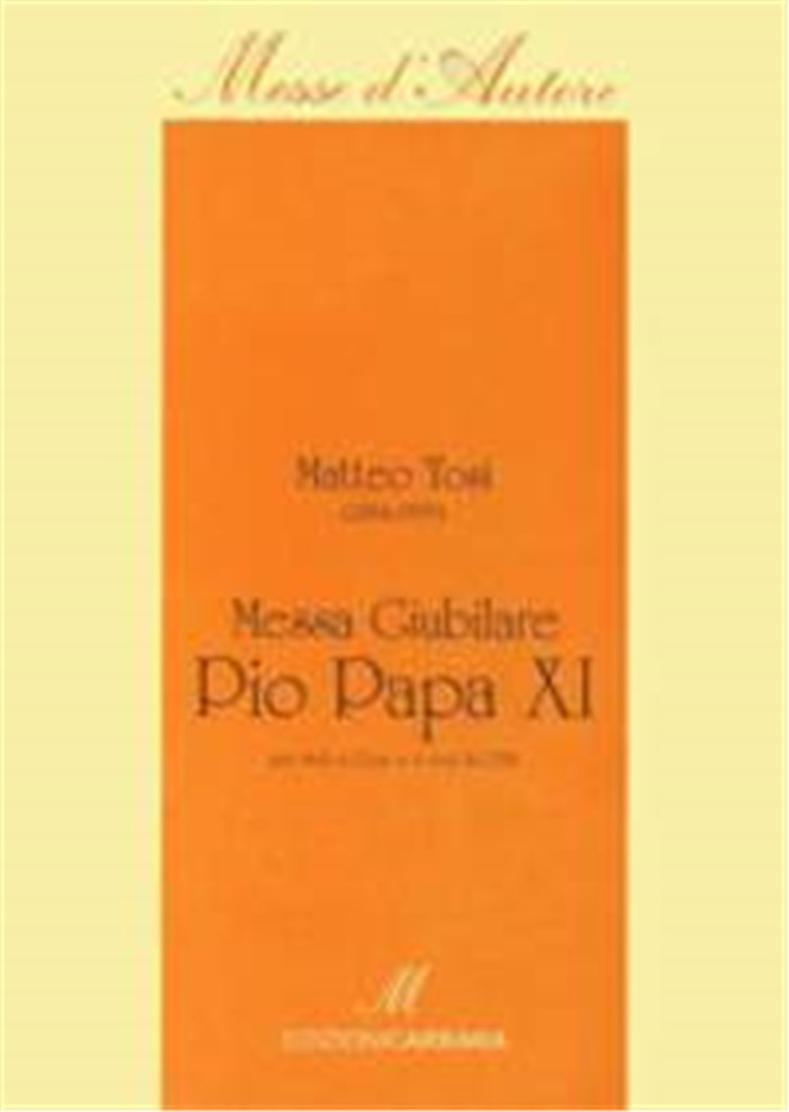 Messa Giubilare Pio XI
