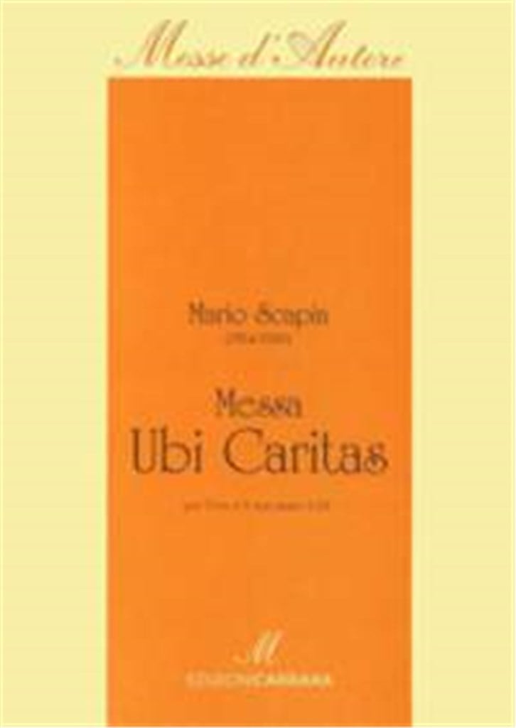 Messa Ubi caritas (Credo alternato)