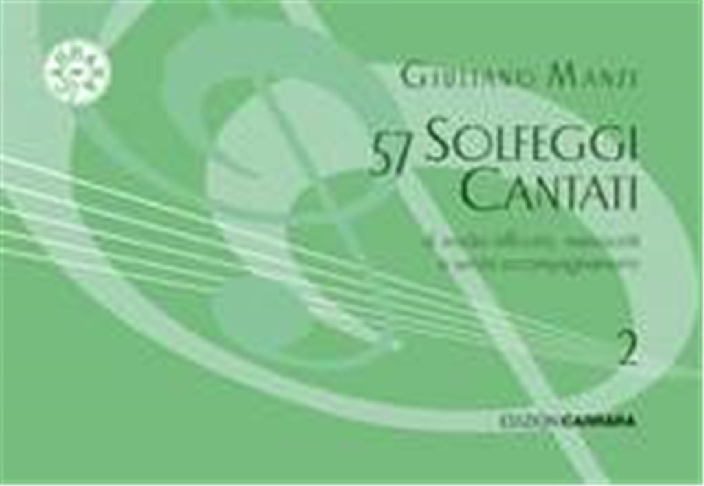 Solfeggi Cantati Manoscritti Vol. 2 (57 Solfeggi)