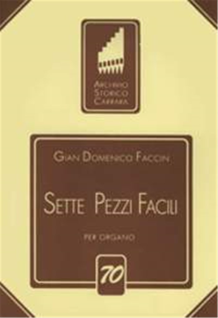 Sette Pezzi Facili per organo