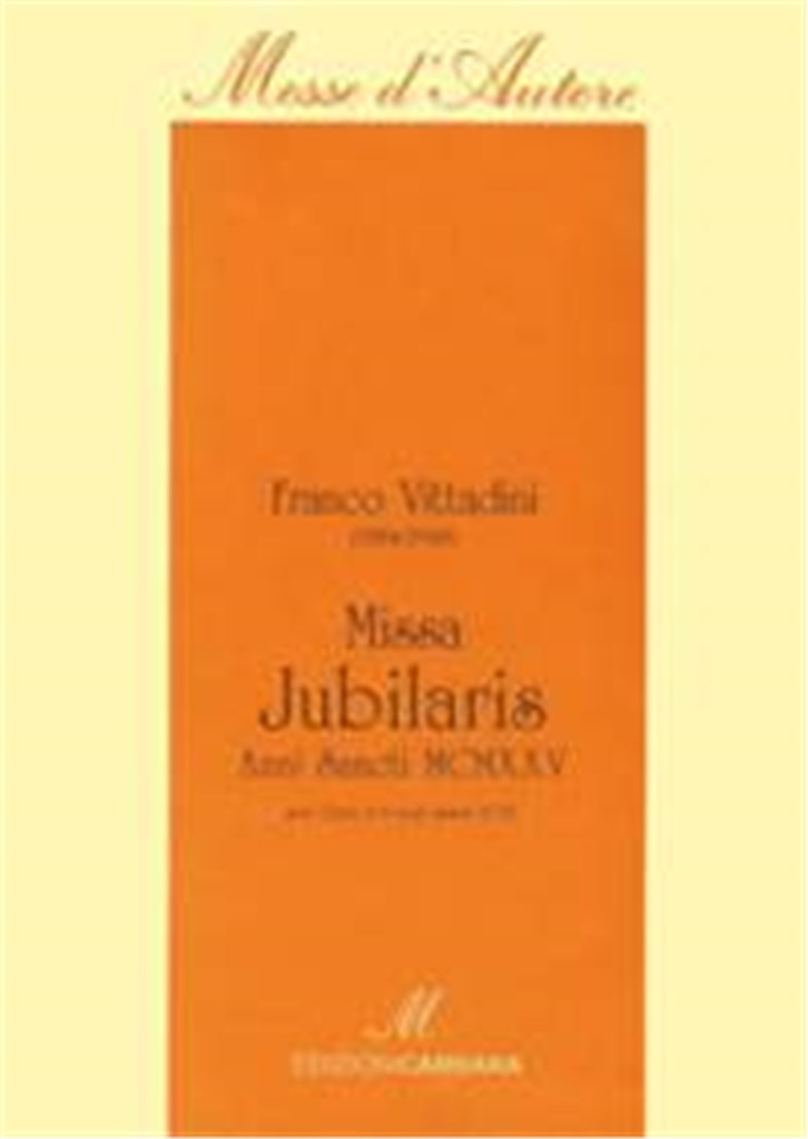 Messa Jubilaris