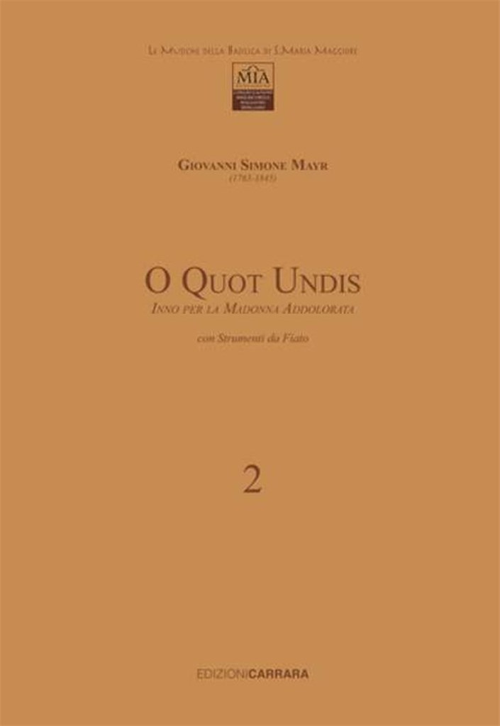 O Quot Undis Vol. 2