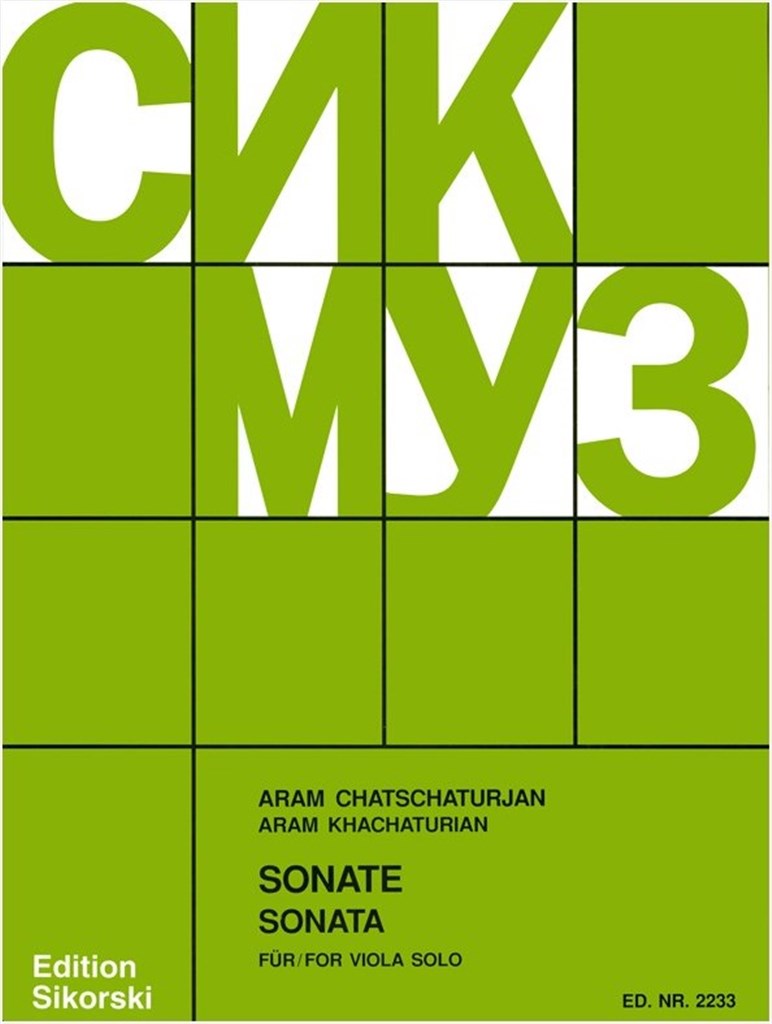 Sonate Viola Solo