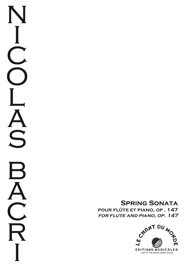 Spring Sonata for Flute and Piano Op.147