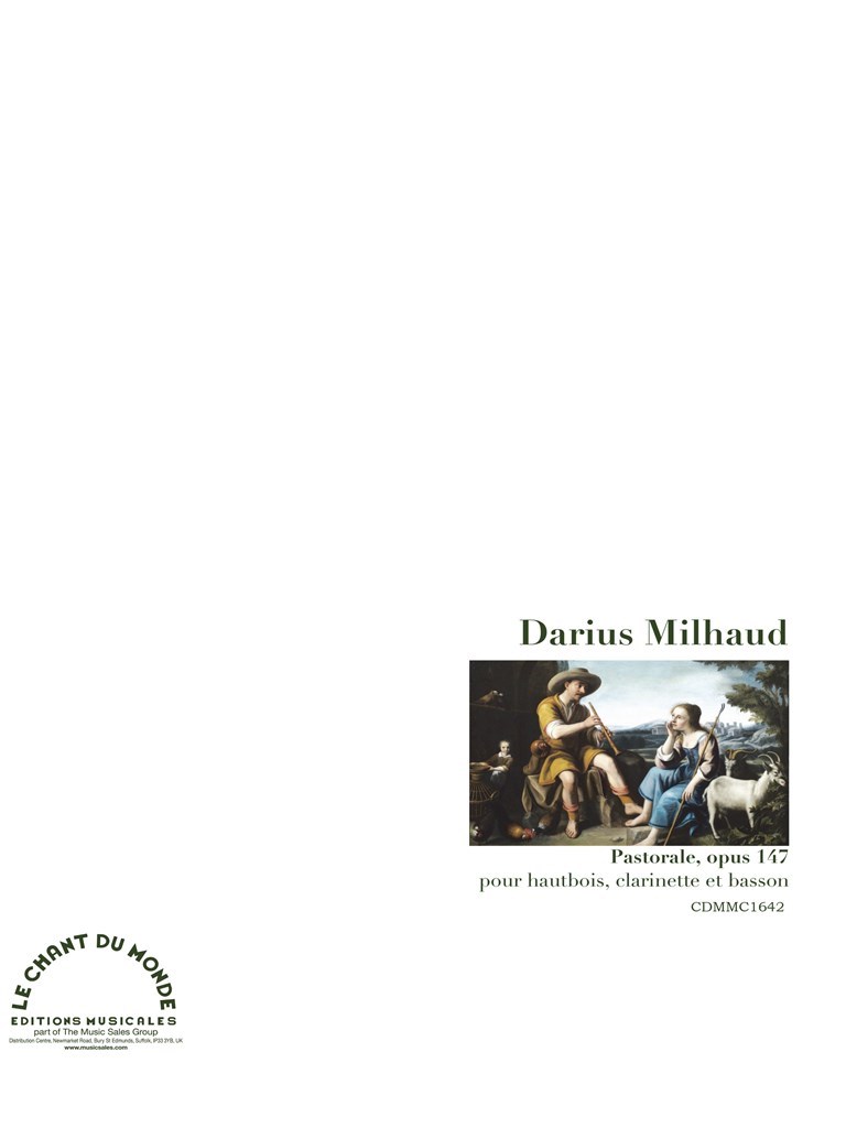 Pastorale - Pour Hautbois, Clarinette et Basson