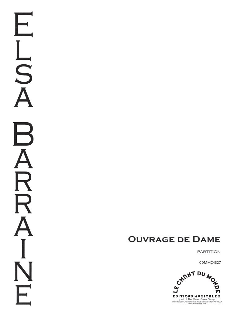 Ouvrage De Dame