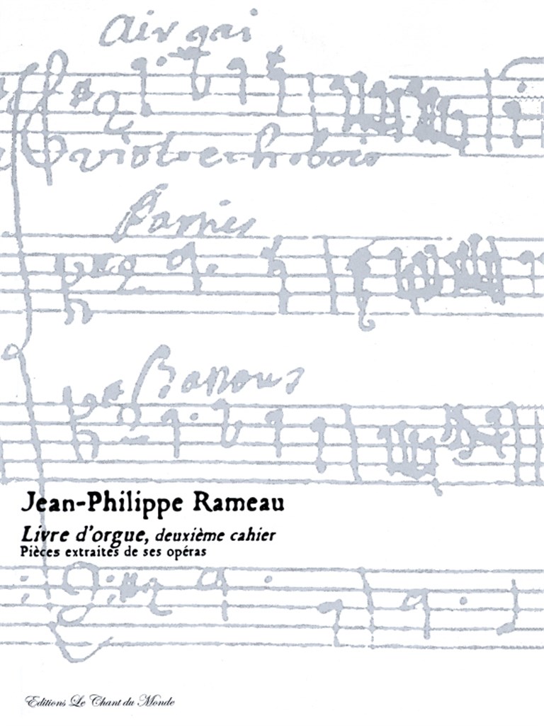 Livre D'Orgue Premier Cahier Book 2