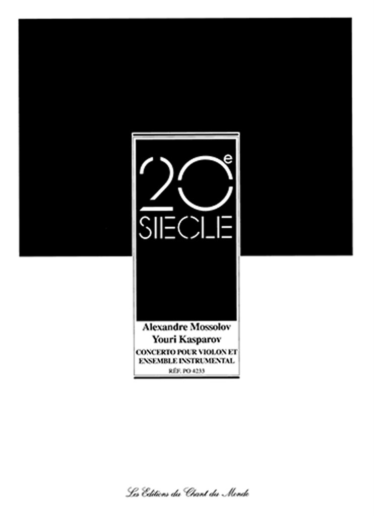 Concerto For Violin and Ensemble