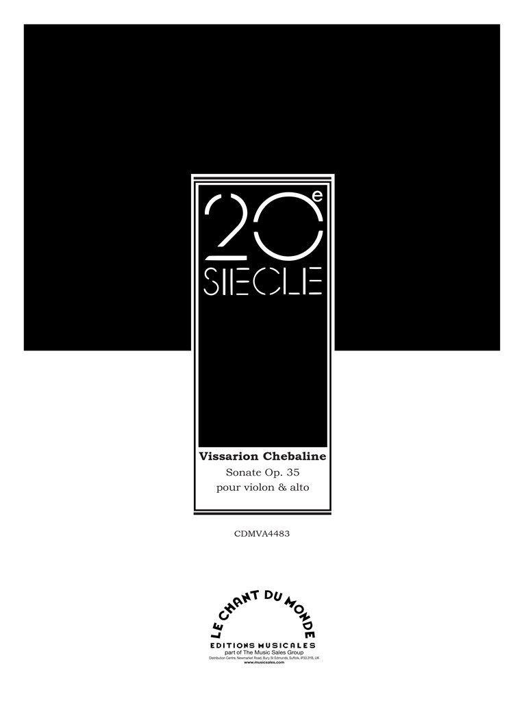 Sonate Pour Violon Et Alto
