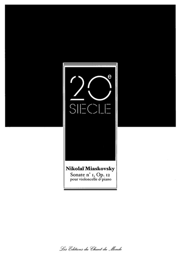 Sonate No. 1 Op. 12 Pour Violoncelle