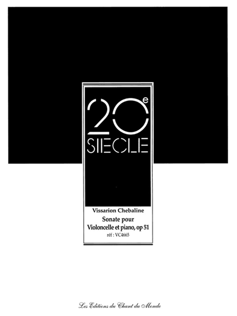 Sonate Pour Violoncelle et Piano, Op. 51 No. 3