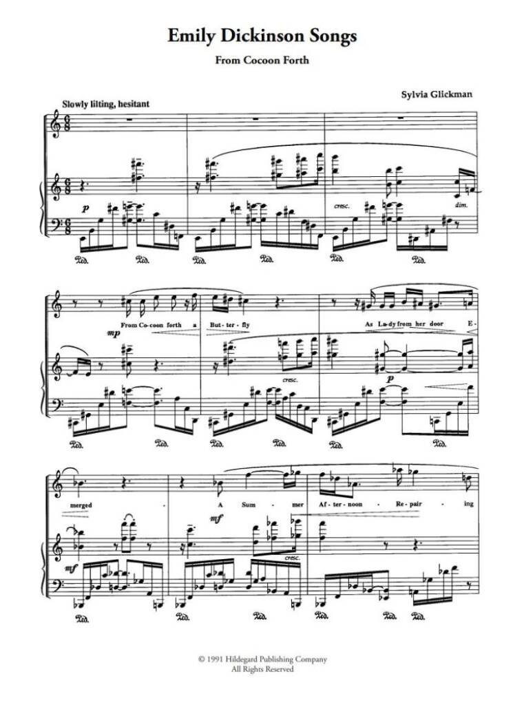 Emily Dickinson Songs