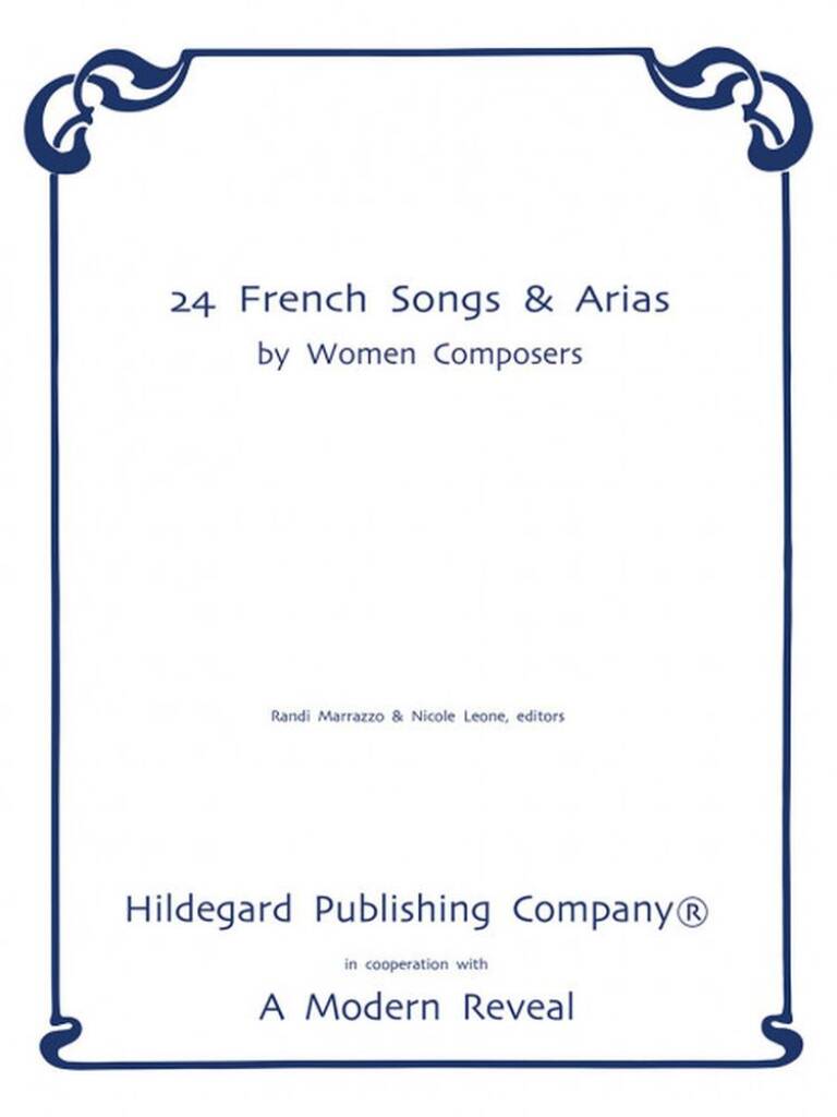 24 French Songs & Arias