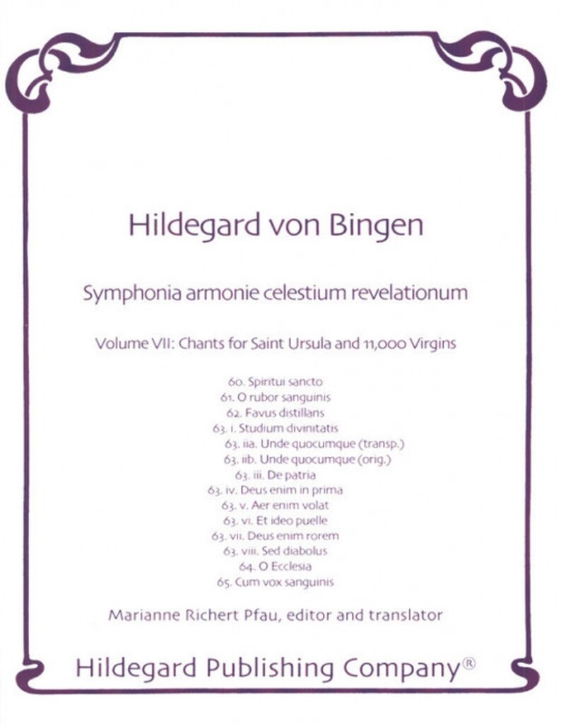 Symphonia Armonie Celestium Revelationum