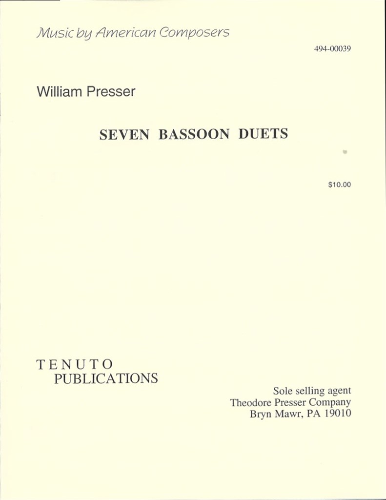 7 Bassoon Duets