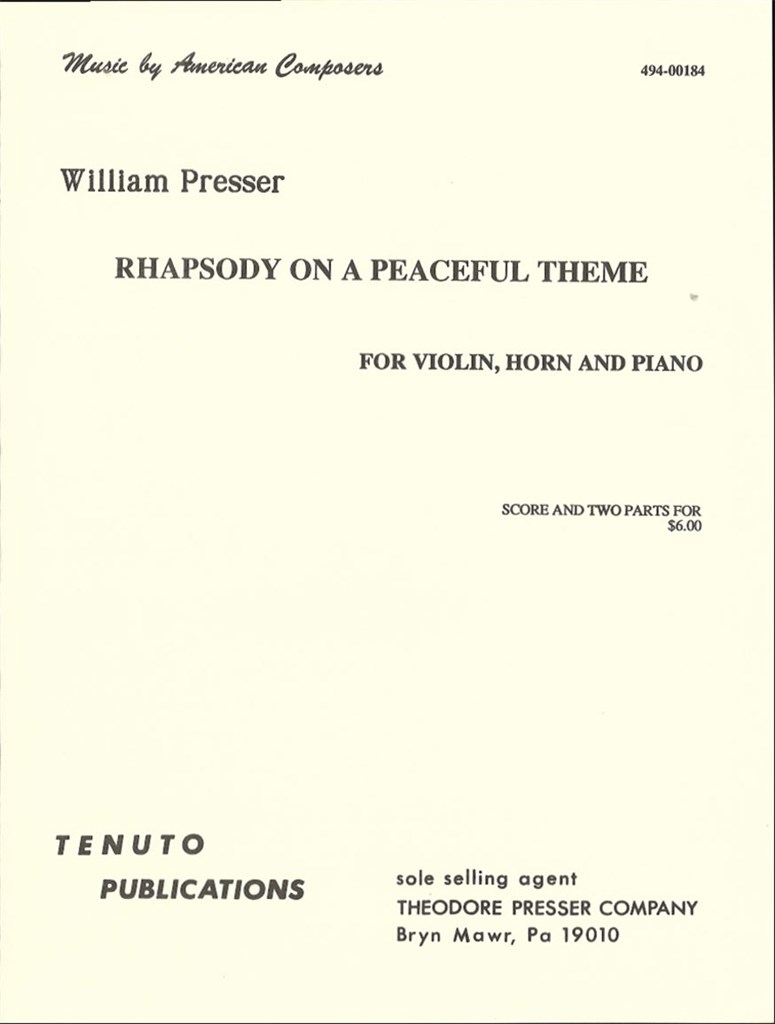 Rhapsody On A Peaceful Theme