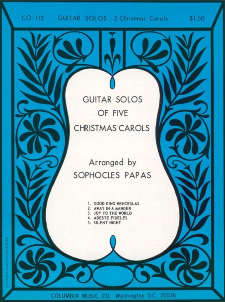 Guitar Solos Of Five Christmas Carols