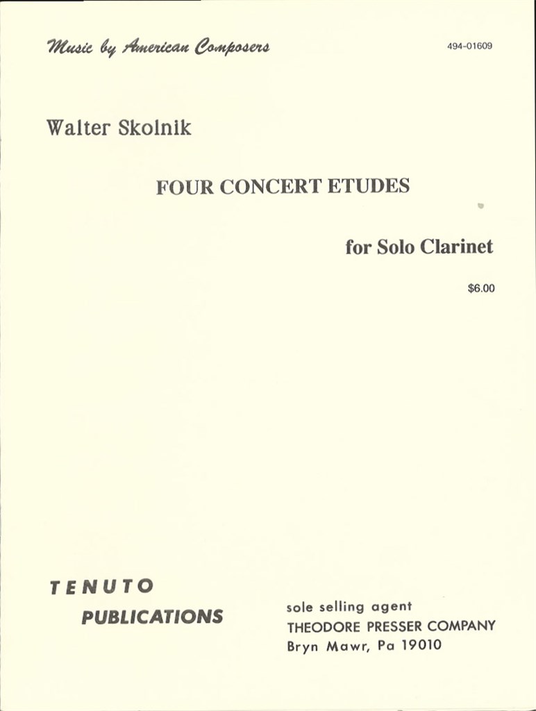 4 Concert Etudes