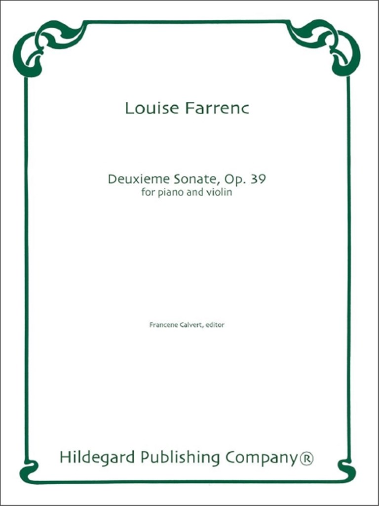 Deuxieme Sonate for Piano and Violin