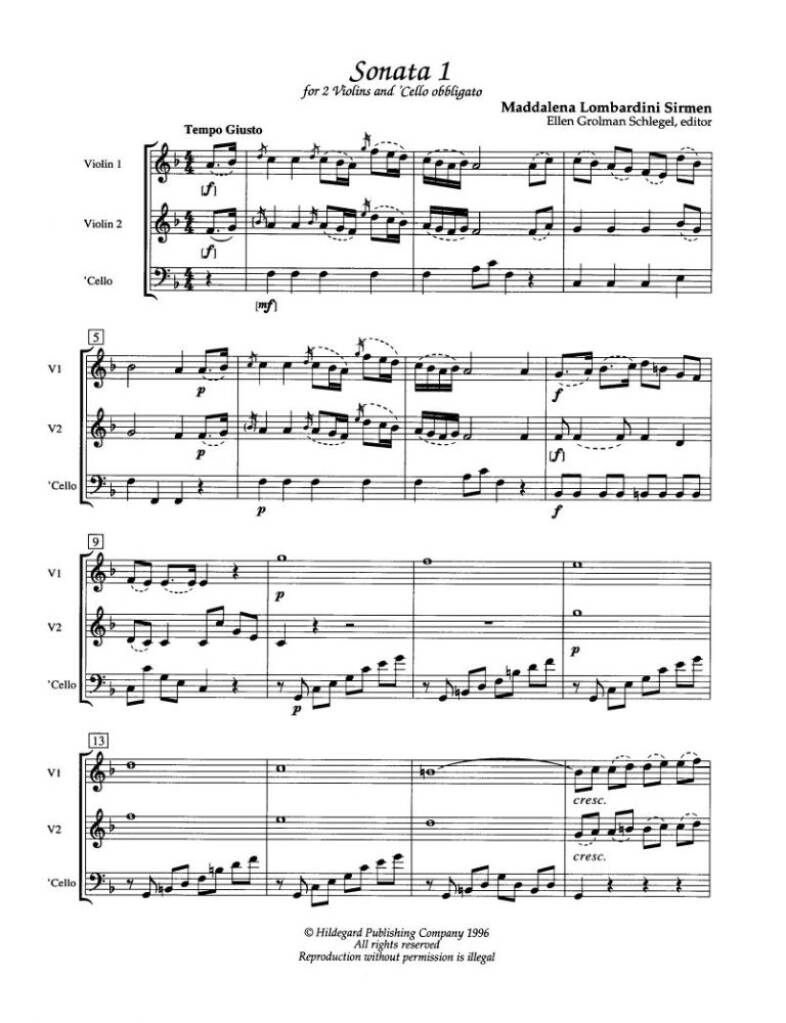 Trio Sonatas 1-3