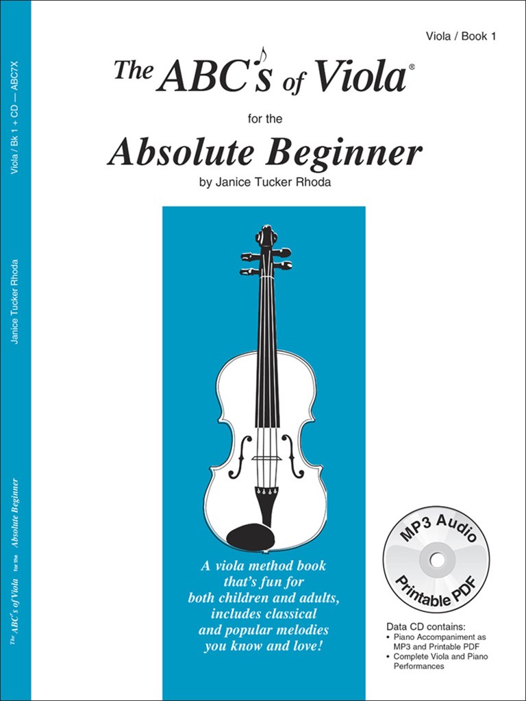 The Abc's Of Viola For The Absolute Beginner, Bk 1