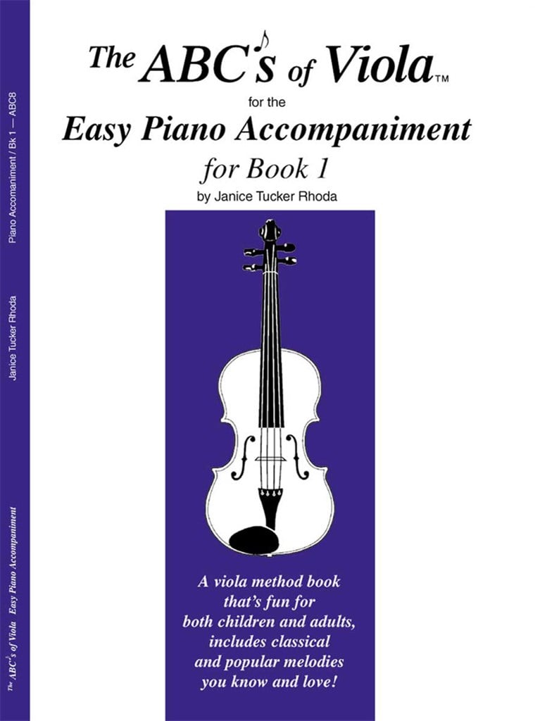 The ABCs Of Viola Easy Piano Accompaniment