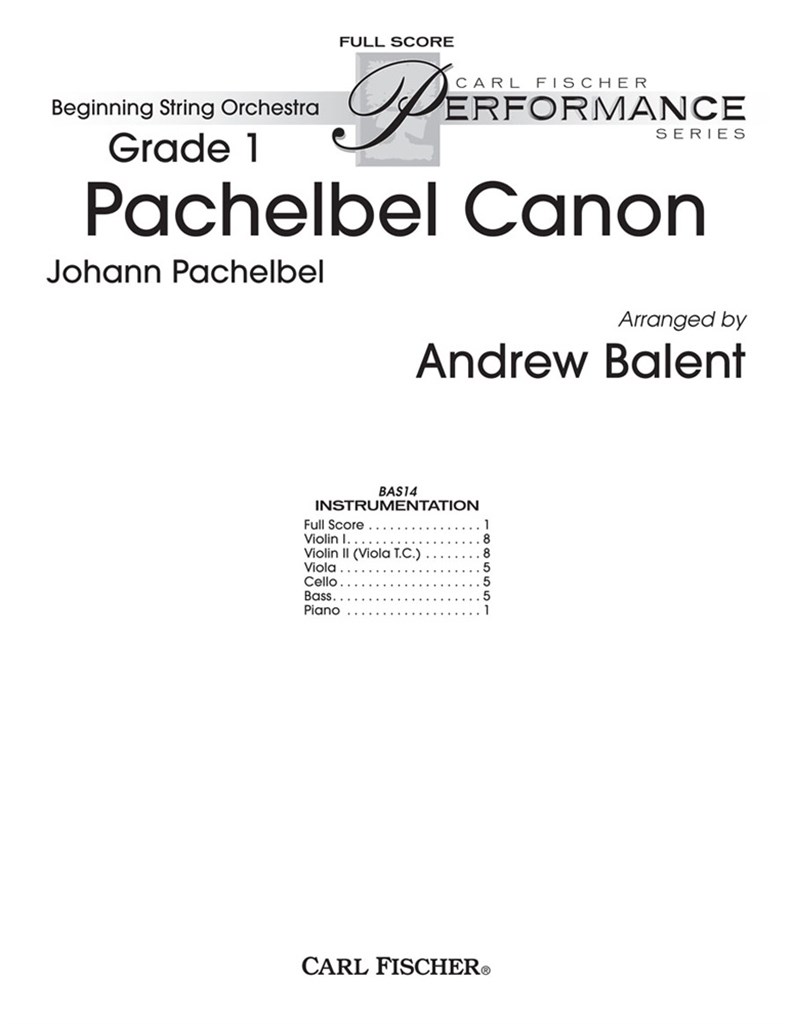 Pachelbel Canon