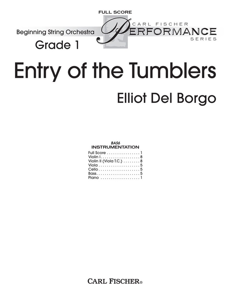 Entry Of The Tumblers