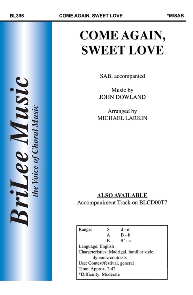 Come Again, Sweet Love