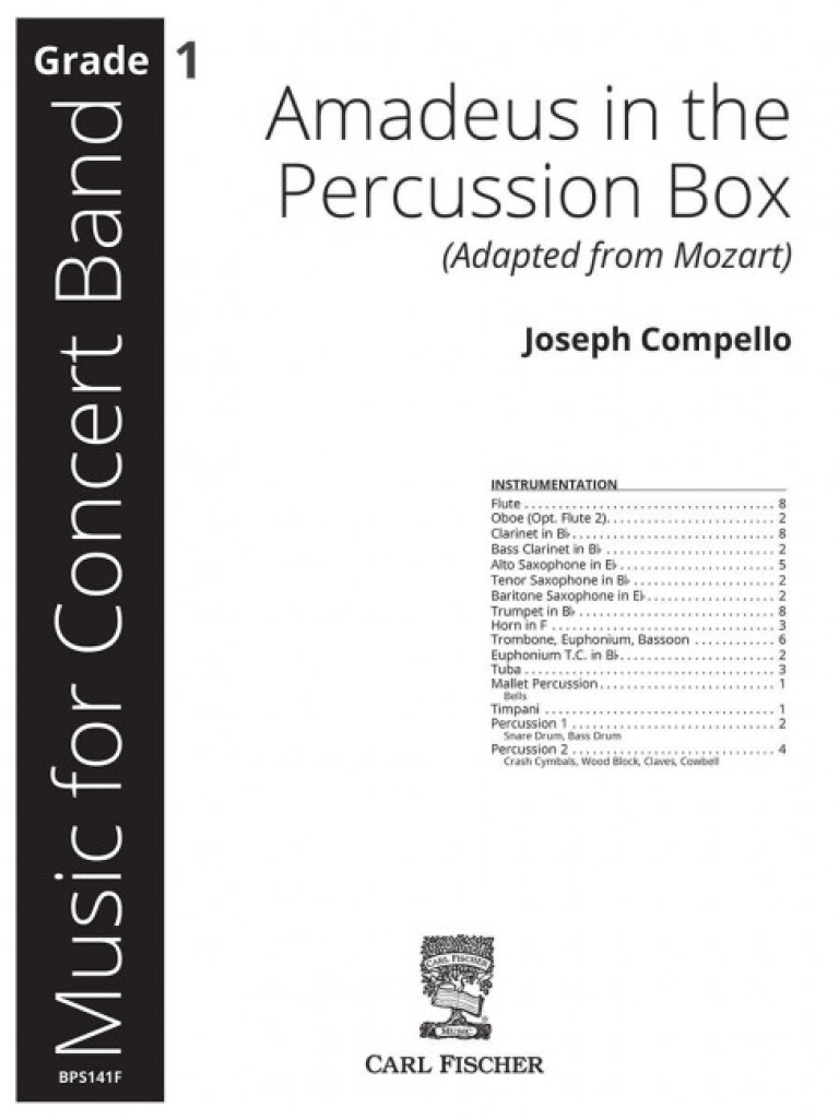 Amadeus in the Percussion Box