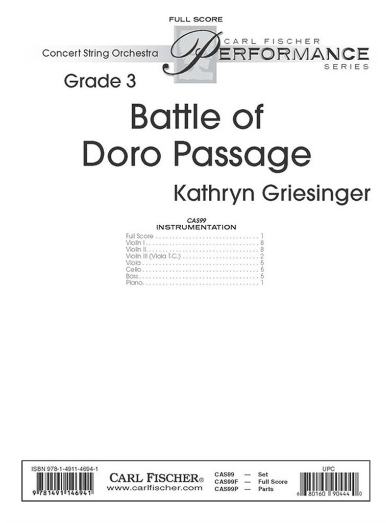 Battle Of Doro Passage