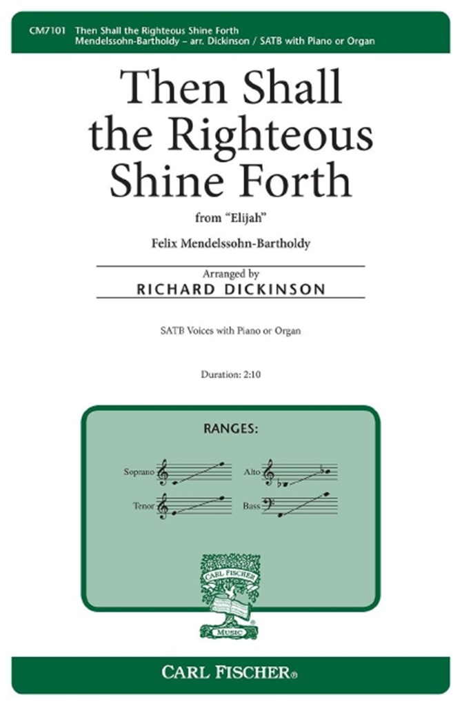 Then Shall The Righteous Shine Forth