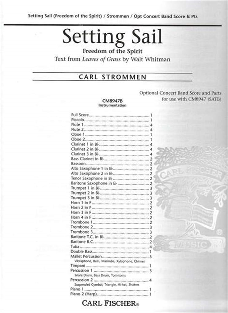 Setting Sail (Freedom Of The Spirit)