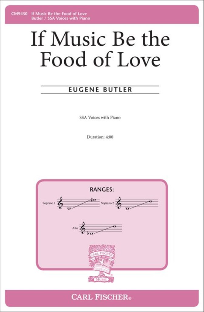 If Music Be the Food of Love